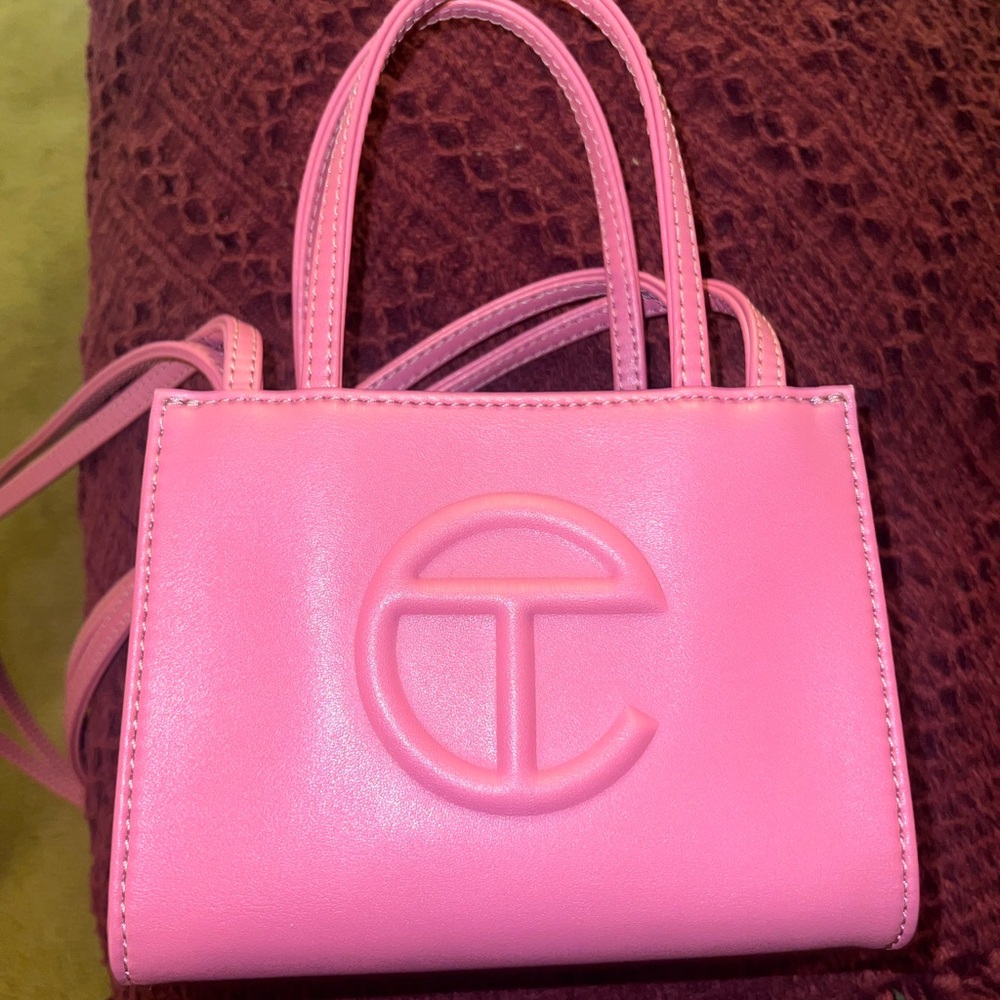 Telfar Bright Pink Mini Bag